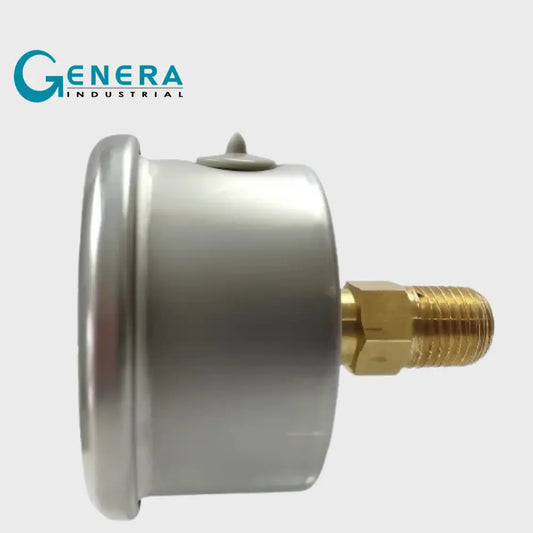 MANOMETRO SERIE INOX/BRONCE CON DN 63mm (2 1/2