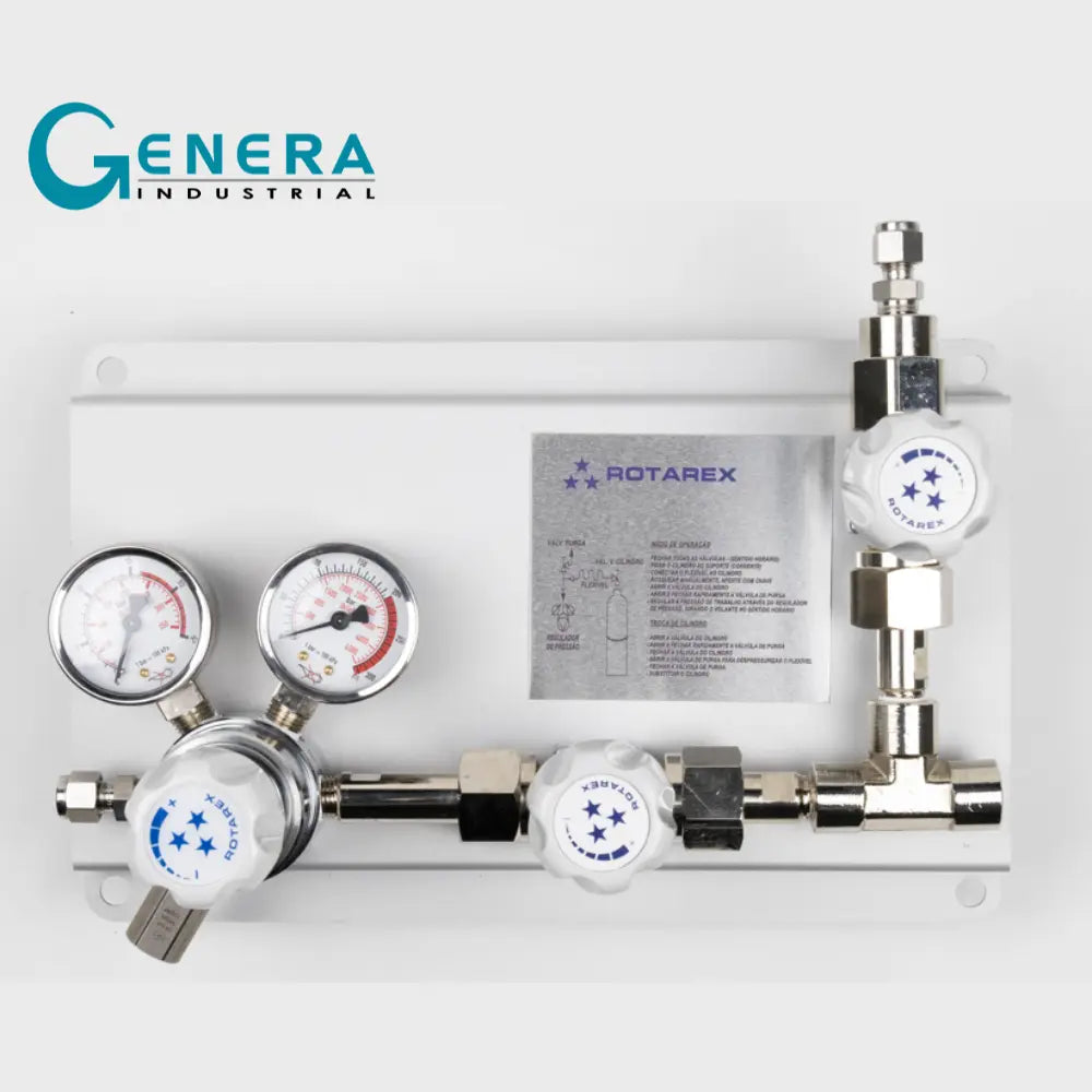 CENTRAL MANUAL SIMPLE MULTIGAS BRCR COMPLETA GASES ESPECIALES