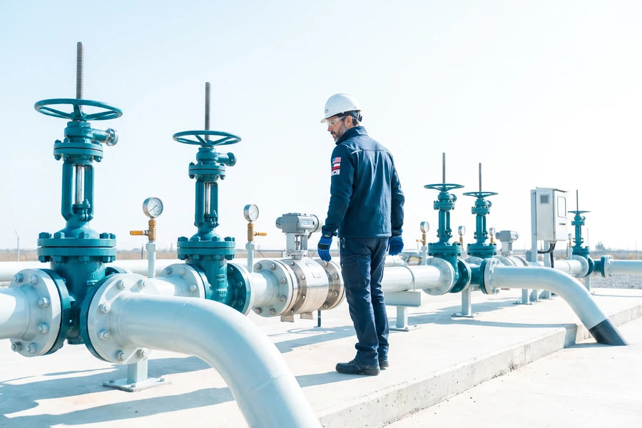 Estación de medición y regulación de gas natural