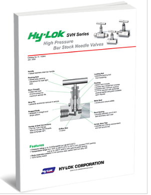 SVH Series: High Pressure Needle Valves